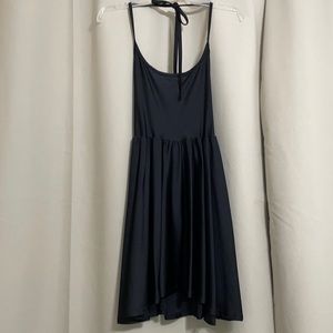 American Apparel Black Skater Dress